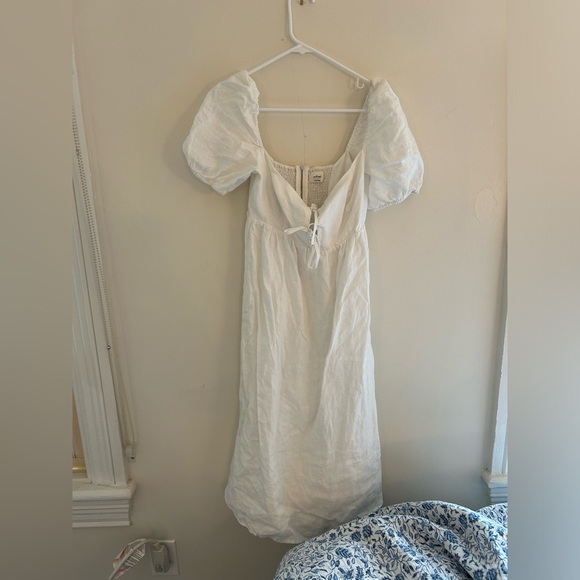 Aritzia | Dresses | Aritzia White Linen Dress | Poshmark Aritzia | Dresses | Aritzia White Linen Dress | Poshmark
